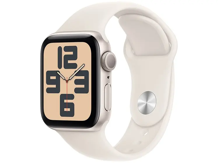 Apple Watch SE GPS Caixa Prateada de Alumínio 40mm Pulseira Esportiva Denim M/G