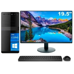 Computador Completo Intel Core i5 8GB SSD 256GB Microsoft Windows 10 Monitor 19.5" 3green - EasyPC